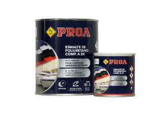 Esmalte poliuretano 2 componentes. Brillante - PROA