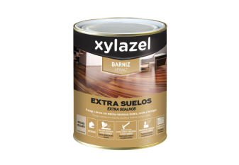 Xylazel barniz para Suelos de Madera Brillante Incoloro 750 ml - XYLAZEL